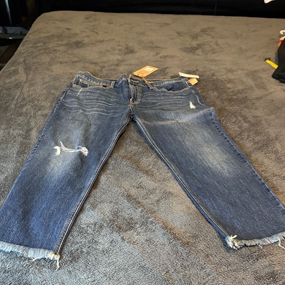 Lucky Brand Light and Dark Blue Denim Jeans